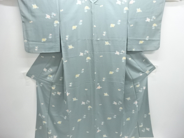 JAPANESE KIMONO / KOMON / PEONY & FLOWER 